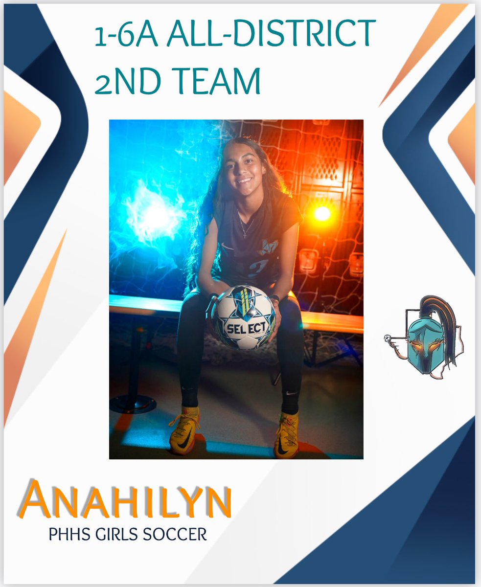 Next up, Ana! Our freshman, dynamic speedster on the wing🪽, has left her mark this season! She's always on the move & ready to assist her teammates the best way she can. Congratulations! ⚽️💨🪽 #NeedForSpeed