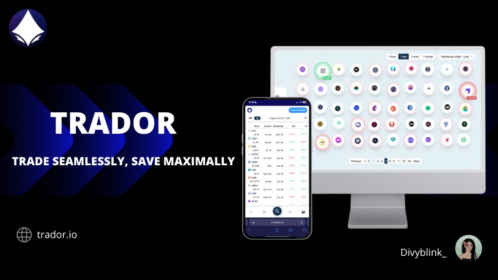 Trade Seamlessly, Save Maximally

Confused by a lot of investment platforms and transaction jargons, Sarah groans, "It's all Greek to me!" 

Her friend David winks and says, "Need help? Trador.io translates it, making trading super easy!" 😎 

Let’s Dive in a 🧵