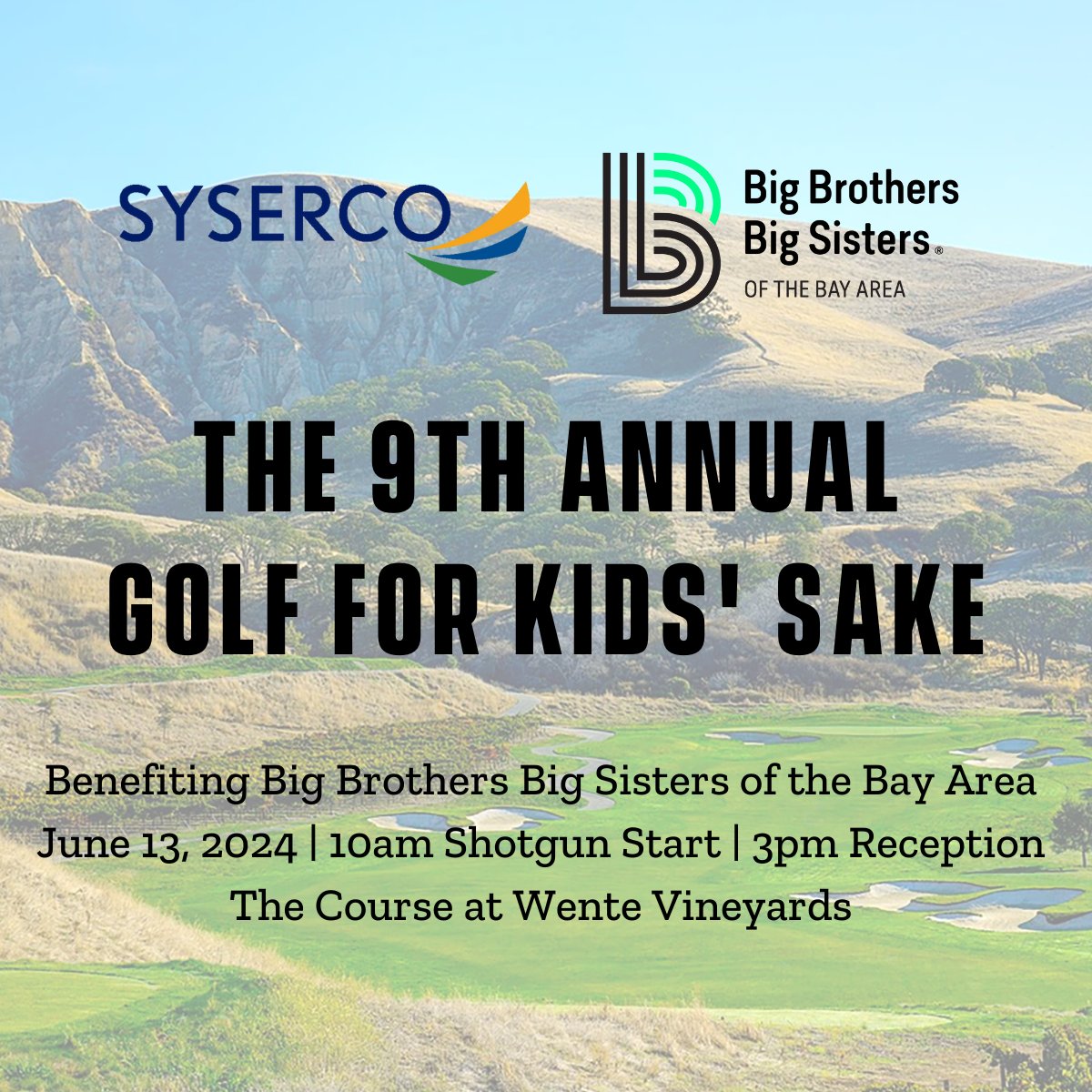 Making summer plans? Join us for the 9th Annual Golf For Kids' Sake, hosted by Syserco and their CEO, our good friend and Board Member Majd Khleif. ⛳☀️ Check out more details: bbbsba.org/golf #BBBSBA #GolfEvent