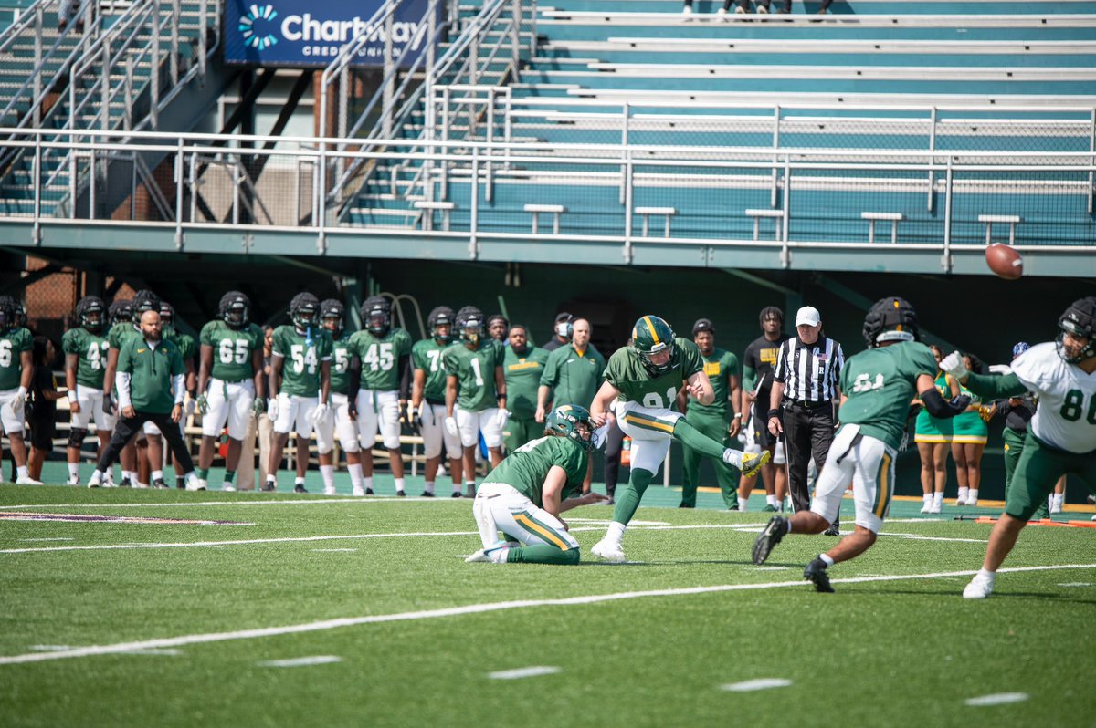 Spring is for football. You love to see college guys thriving in the April grind. @cheek_joey @_ChaseMeyer @john_cannon8 @carsonwilt01 #CTFstrong