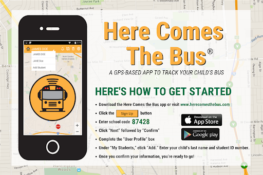 Did you know that you can track@ the status of your child’s bus using the Here Comes The Bus app? Download the app today and start tracking the location of child’s bus! #YouMatter #HereComesTheBus #SchoolSafety #APS150 @apsupdate @KTWhitfield23 @drkalag