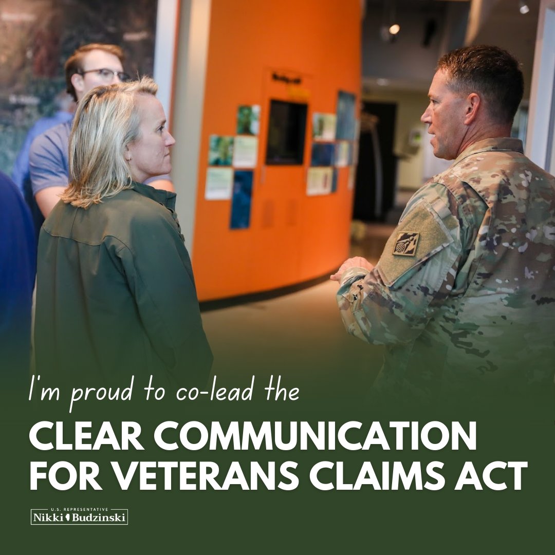 Every day, my office hears from veterans struggling to access earned benefits due to confusing processes and documents. I’m proud to lead the bipartisan Clear Communication for Veterans Claims Act with @RepDuarteCA13 that would simplify @DeptVetAffairs correspondence. 🇺🇸