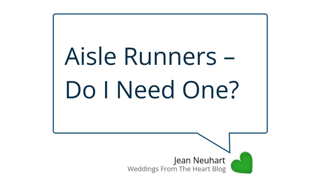 If your ceremony is outdoors, for safety's sake, not only for you & your bridal party, but for all your guests who will be exiting after the ceremony, forgo the use of an aisle runner on grass. Read more 👉 lttr.ai/ARUhK #WeddingCeremony #AisleRunner