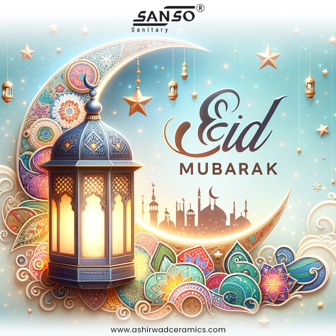 Eid Mubarak! Wishing you & your loved ones a joyous celebration filled with blessings, love, & happiness. May this Eid bring peace & prosperity to your hearts and homes. visit us at - ashirwadceramics.com #ashirwadceramics #EidMubarak #Eidmubarak2024 #EidCelebration