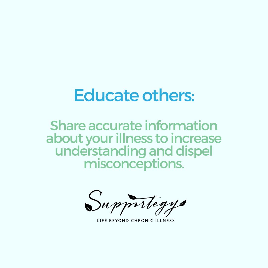 Are you looking for ways to spread awareness about living with a chronic illness that goes unnoticed? Today's tip will help you out! #chronicillness #chronicpain #chronicillnesswarrior #holistichealthcoach #selflove #selfcare #lupus #multiplesclerosis #arthritis