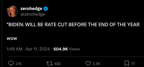 chickengenius's tweet photo. Alright, lots of shit just happen.

🔶 CPI blew up
🔶 Biden overriding the FED
🔶 YEN/USD blew up for the 1st time since 1990s, this is significant
🔶 Nobody wants US Bonds - 10Y UST unwanted at 4.56%

Too much to process right now, going surfing 🌊. I’m gonna sit on this. 

There’s always a 2nd / 3rd order effect. 
This policy affected? What’s forward implications? How market will react?
The simple answer is always more printing, but the path is what matters.