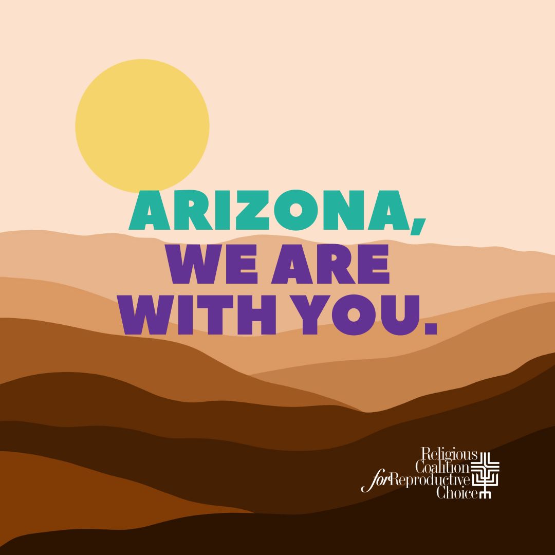 Our hearts ache today as we grapple with the recent decision of the Arizona Supreme Court. It's a stark reminder of the ongoing battle for reproductive freedom and bodily autonomy. Every person deserves the right to make decisions about their own body, free from interference.