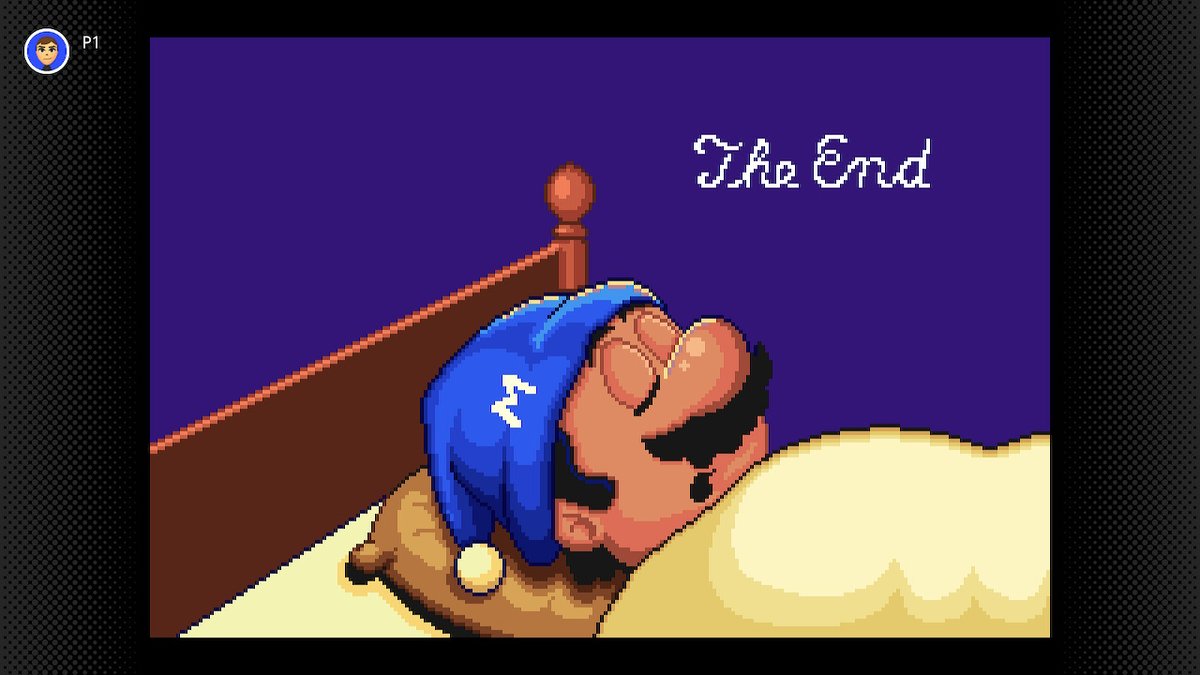 This wasn't as big as Metroid's ending but it was just as shocking. #SuperMarioAdvance #SMB2