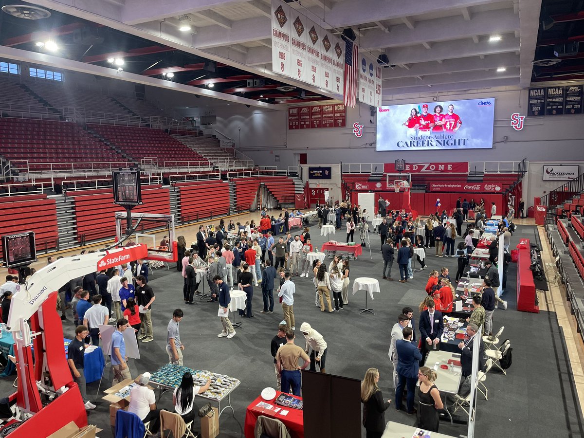 Great job by our Student Services and Development team for hosting a wonderful student-athlete career night. #expecttowin