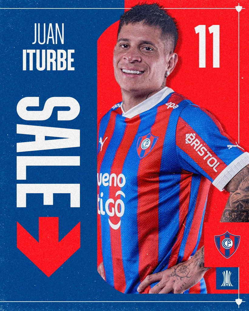 CCP1912oficial's tweet photo. ⏱️ 78’ | Cambio en Cerro Porteño 🔁

⬆️ Fernando Fernández 
⬇️ Juan Iturbe   

0-0 | #CCPvsAL ⚽️

¡Vamos Ciclón! 🌪️

#JuegaElMásPopular 🔵🔴 https://t.co/Flekh6RZlo