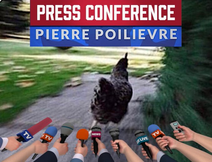 macmike086's tweet photo. WTF is Poilievre hiding from that he WILL NOT submit himself to a NSICOP test?  Is it his dysfunctional family, or Anaconda's connections to the Venezuelan MOB.  Hey Chicken Little, live a little! https://t.co/2hf0vzZZQi