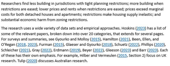 NIMBYs who think their opponents are just 'a front for developers' show a complete lack of awareness of the research, which overwhelmingly shows the harm that zoning restrictions do. YIMBYs are people aware of the evidence.