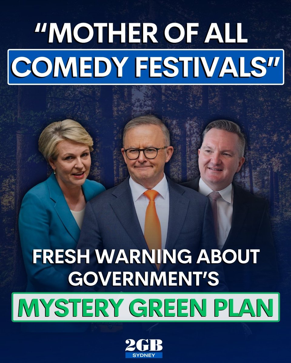 We’re being warned again about the crazy new green plan on the way. The ‘Nature Positive Plan’ will make life tough for Aussie business. Senator Jonathon Duniam says its the “mother of all comedy festivals” Listen to what he has to say HERE. 🎧omny.fm/shows/ben-ford…🎧