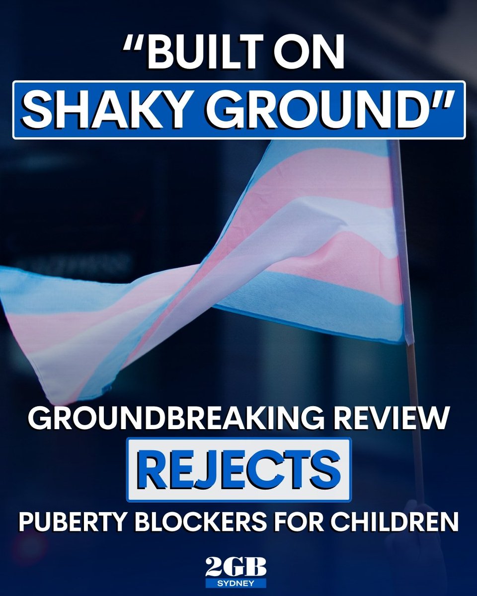 There’s been a bombshell review into the use of puberty blockers. It has found there is “no good evidence” to support their use. A child and adolescent psychiatrist says Australia should be taking notice. Listen to Dr Jillian Spencer’s take HERE. 🎧omny.fm/shows/ben-ford…🎧