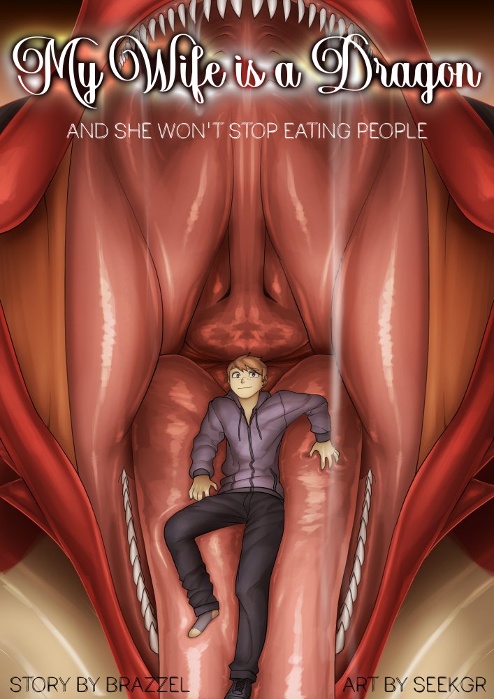 [My Wife is a Dragon] (and she won't stop eating people) is now available! The Dragon Repopulation Program seeks to pair humans with compatible dragons... more info in the link below! Check out now snakethroatbooks.e-junkie.com/product/183192… Story by @brazzelwriter Art by myself