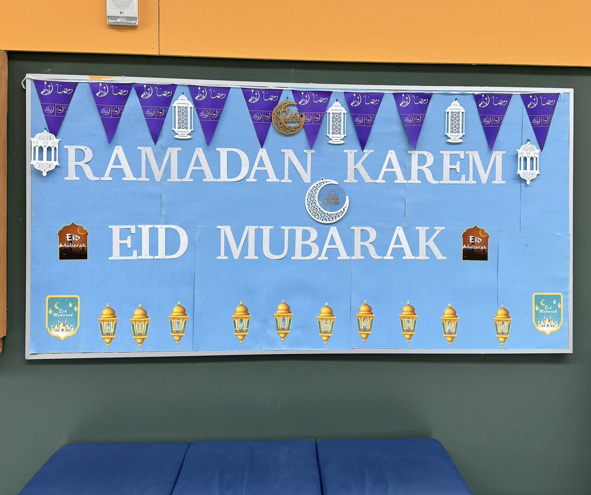 We wish all our students and families celebrating a joyous Eid al-Fitr. 🌙🎉 #EidMubarak #ocsbBeCommunity
