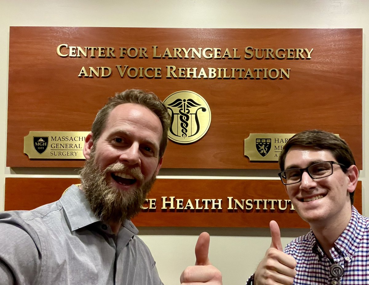 Finished the first patient’s treatment in our clinical trial testing voice biofeedback in daily life! Only 99 more to go :) @JeremyWolfberg @MGHVoiceCenter