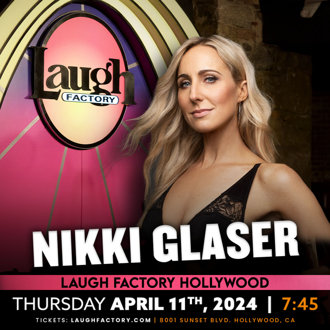 Nikki Glaser is hitting the Laugh Factory stage in Hollywood on April 11! Get tickets now. We’ll see you there! laughfactory.com/hollywood/date…