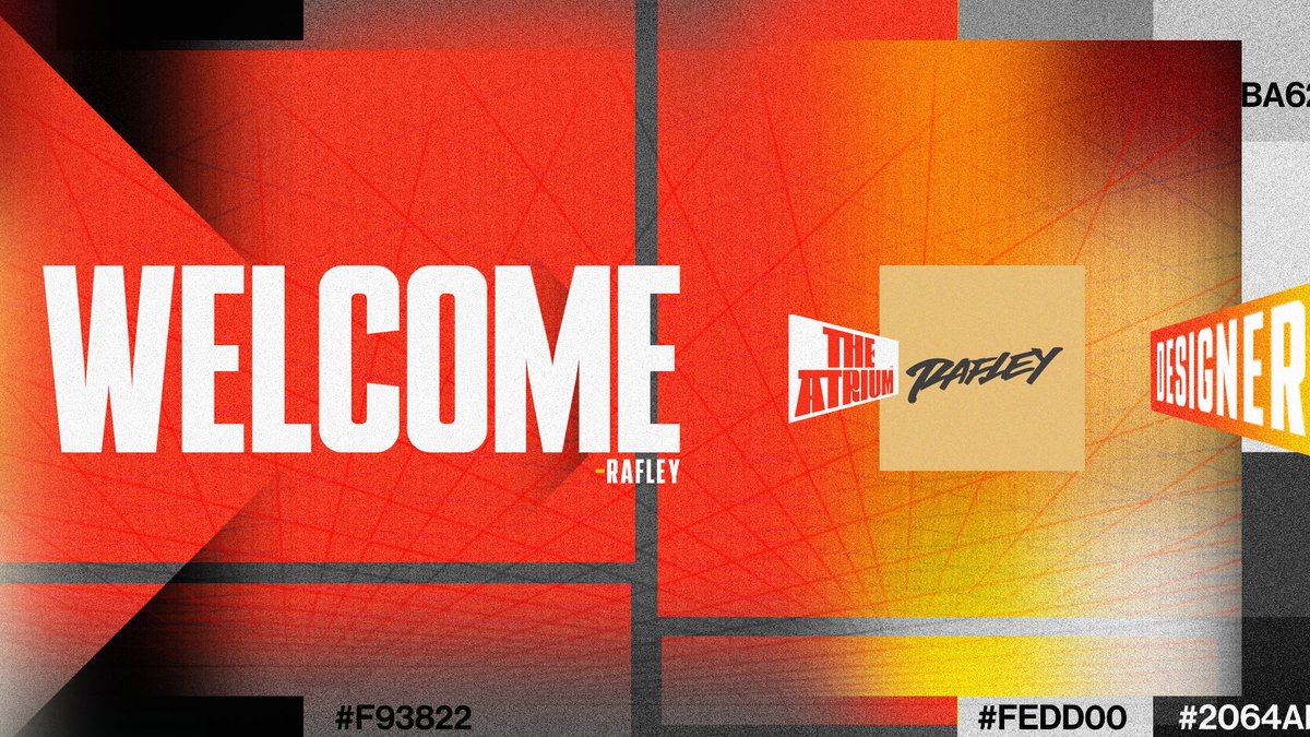 With warm hearts, we welcome @raf1ey as our newest creative to The Atrium! 🎨 We are happy to work with him, Rafley’s work can be viewed below: behance.net/rafleycreates