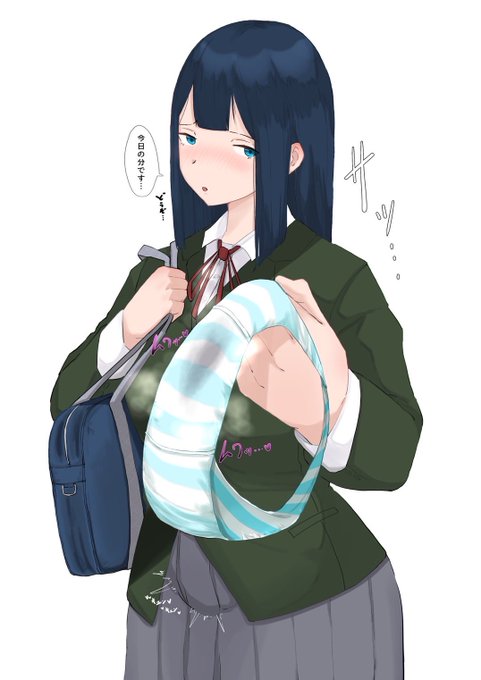 帰り道に下着くれる親友ちゃん 