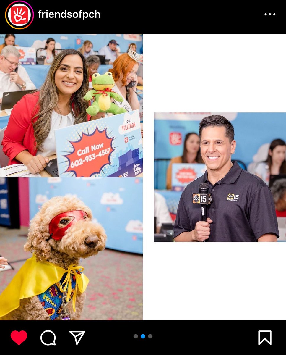 For 40+ years @PhxChildrens have been supporting Valley kids in need.

Tonight from 6-8pm is your chance to give back, and some of the @MOONLVNDING Fvm will be answering your calls 📞 !!

Call (602) 933-4567 or Donate online at abc15.com/Telethon

#pcheroes #heroforhope