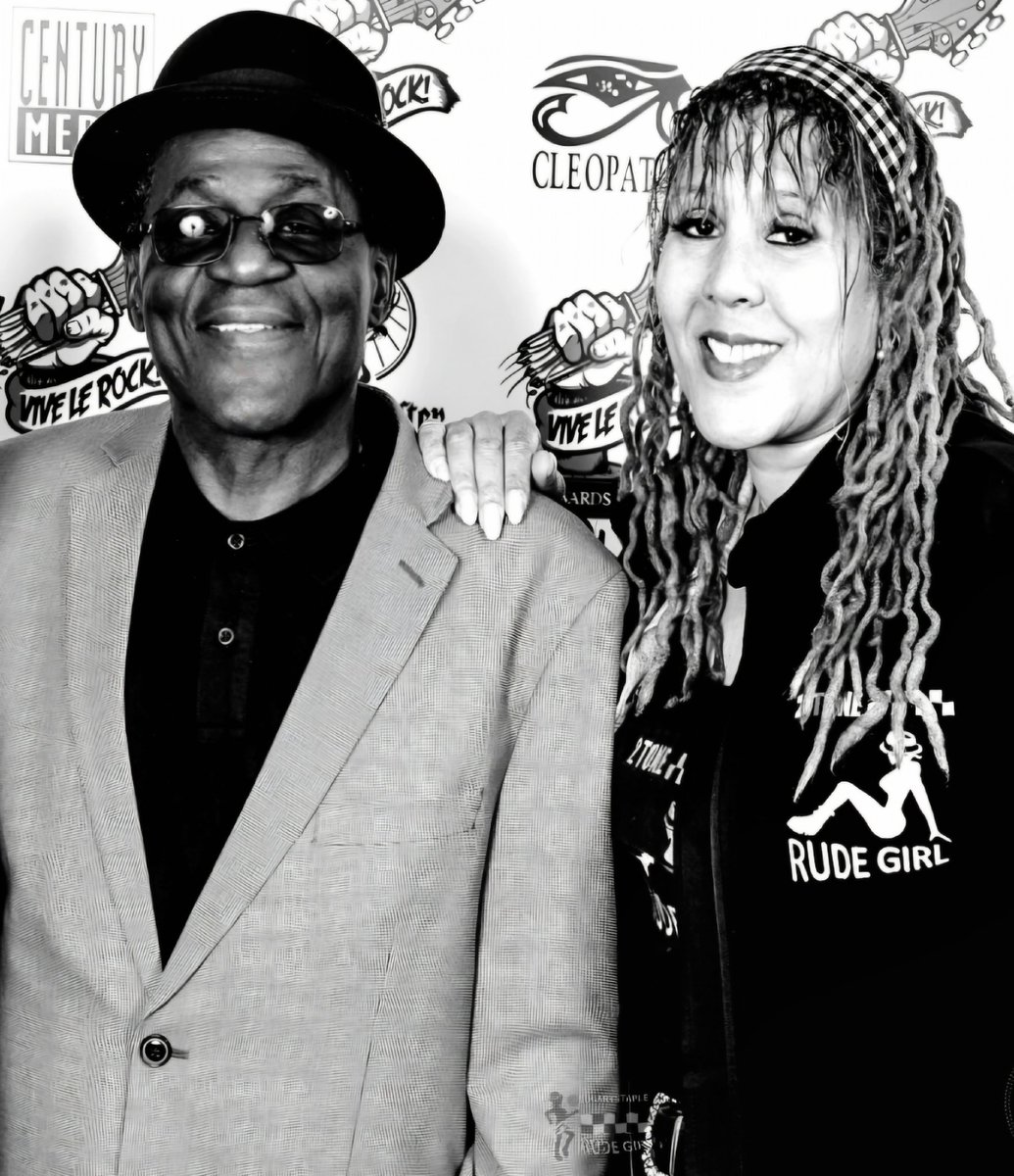 🥰💫xxx Earthstrong Best Wishes to @originalrudeboy1 #nevillestaple #FromTheSpecials #funboythree Love ya bubs xx @sugarystaple