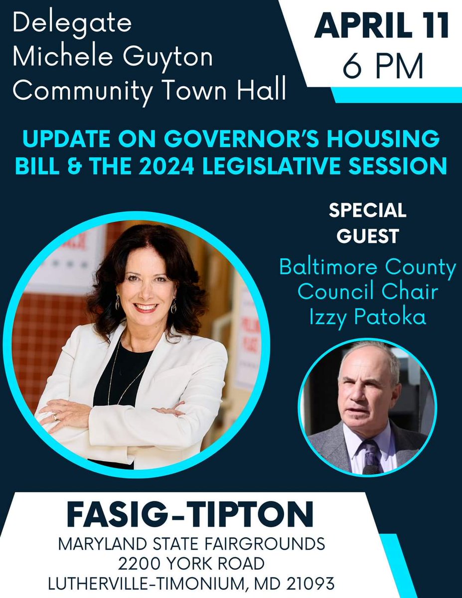 Join me TOMORROW at 6 pm at the Fasig-Tipton Building for a 2024 Legislative Session Wrap Up and Town Hall. I am looking forward to sharing the work of the legislature and hearing from YOU! *Registration is encouraged, but not required to attend forms.gle/jSdHVz88k85PMK…
