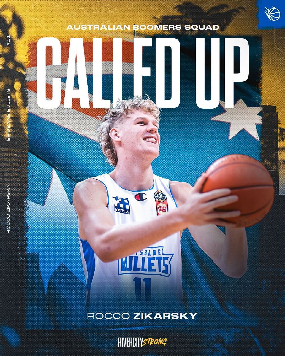 Can’t stop the Roc 🤘 Full story: brisbanebullets.com.au/news/rocco-zik… #RIVERCITYSTRONG