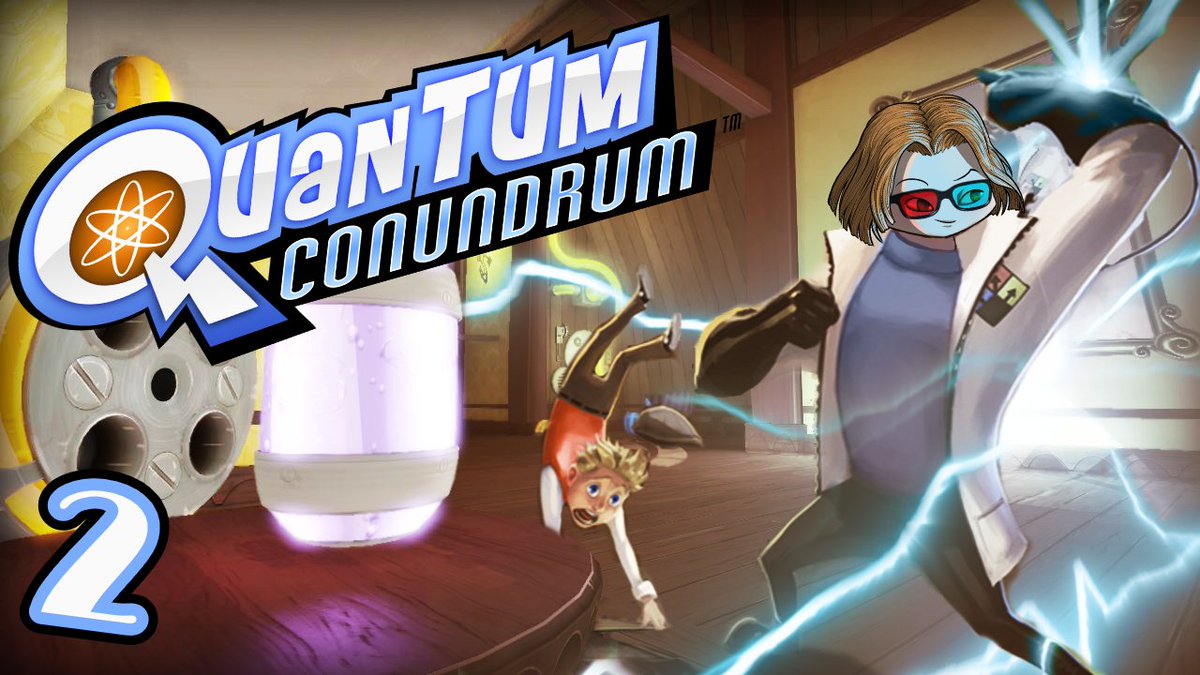 Tyler Tronny Plays Quantum Conundrum | Part 2 youtu.be/Z8v67dTIRjI?si… #QuantumConundrum #LetsPlay #PuzzleGame #TylerTronny #Tronnyverse