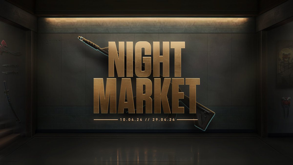 Night. Market's back