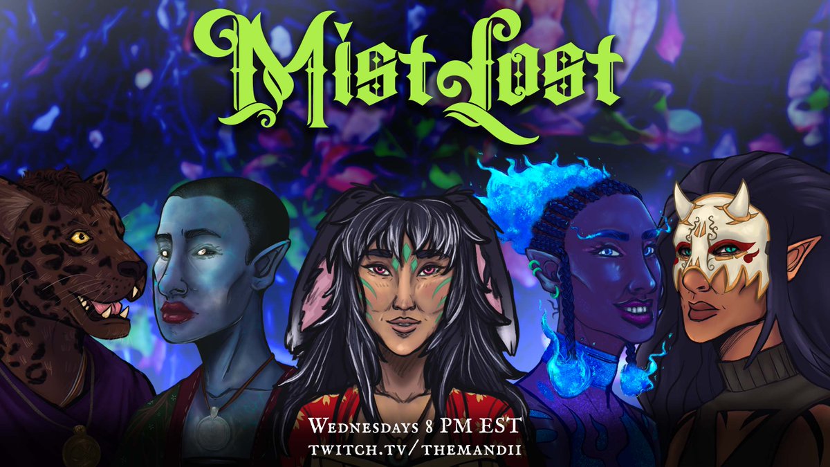 The_Mandii's tweet photo. [🏮 LIVE NOW!!!]

🏮 Mysteries untold &amp; the Festering Beasts await in the terrifying depths of Deathmourn Ward...

Will the Mistlost survive as they descend even further beneath the Necropolis? https://t.co/M4CjKQNPg5