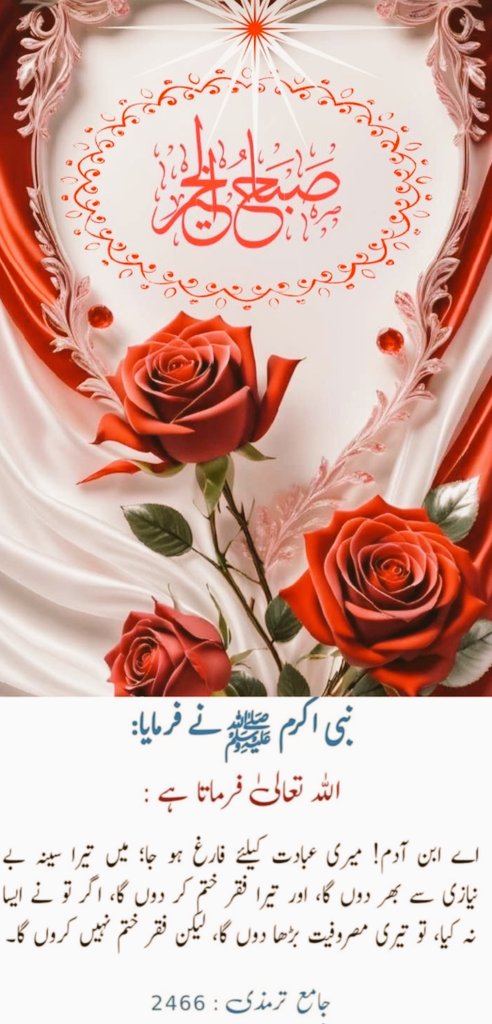 Assalam O Aleykum and Good Morning 🌄