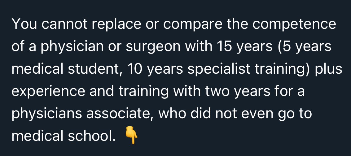 ‼️#PhysicianAssociates now doing endoscopy‼️

HOW IS THIS SAFE? 😳

#SaveOurNHS  

🧵