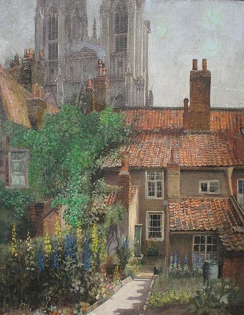 Mary Dawson Elwell
A garden in Beverley
1923