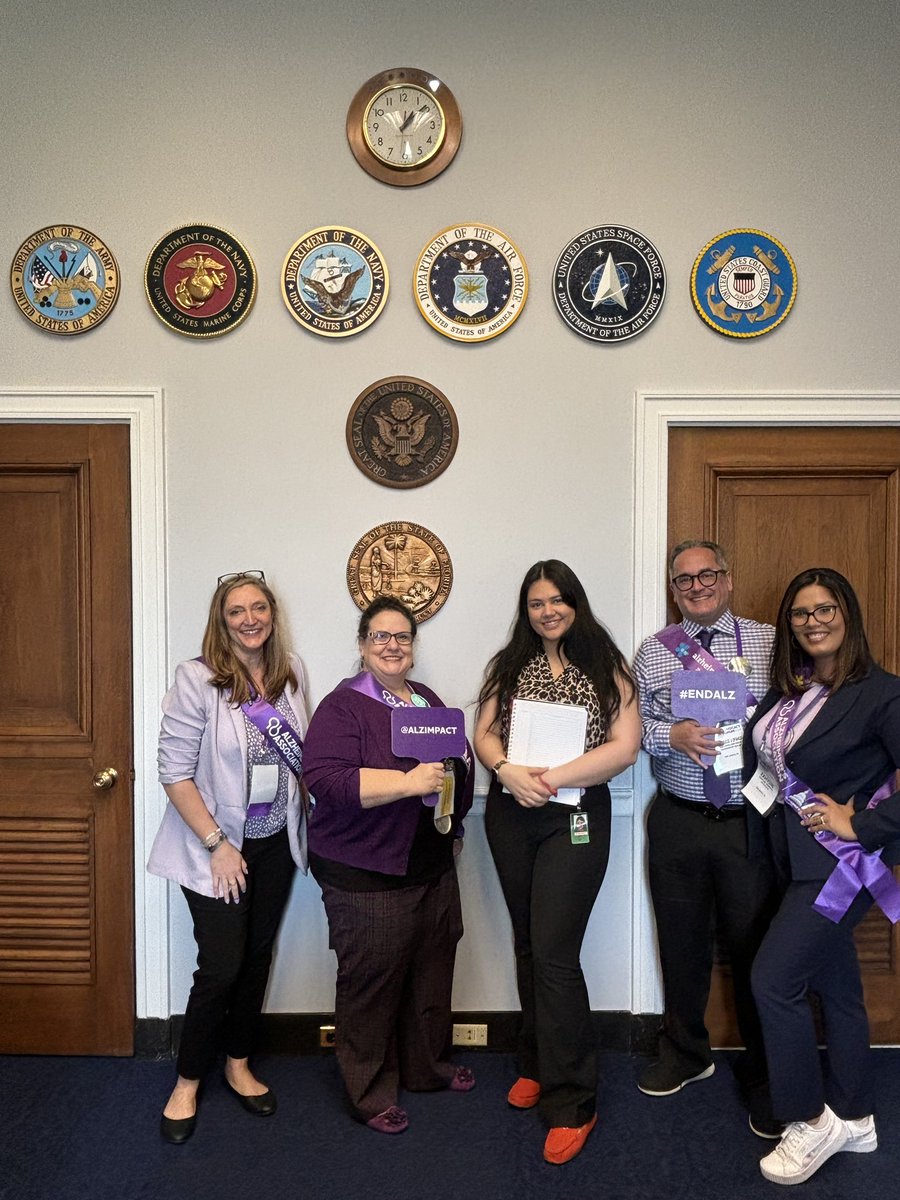 Thank you to the office of @RepWebster for meeting with us to address Alzheimer's bipartisan legislative goals and critical aid for Floridians affected and their caregivers. Please, endorse the passage of the BOLD/AADAPT acts. #ENDALZ #alzforum @alzimpact @alzadvocacyfl @alzcnfl
