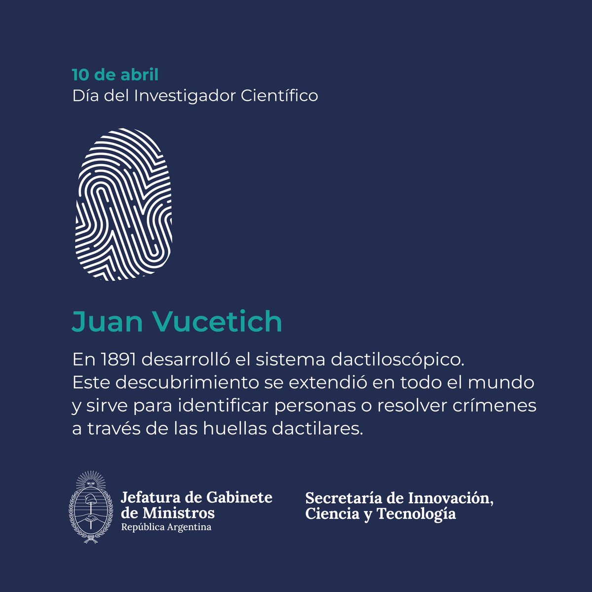 Secretaría de Innovación, Ciencia y Tecnología tweet media