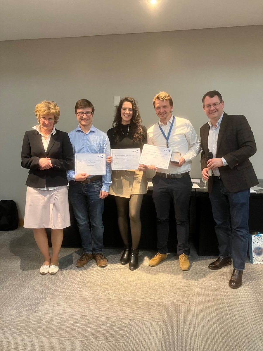 International EPR Society (@epr_esr) on Twitter photo JEOL prize! #rscesr2024 JEOL prize! #rscesr2024