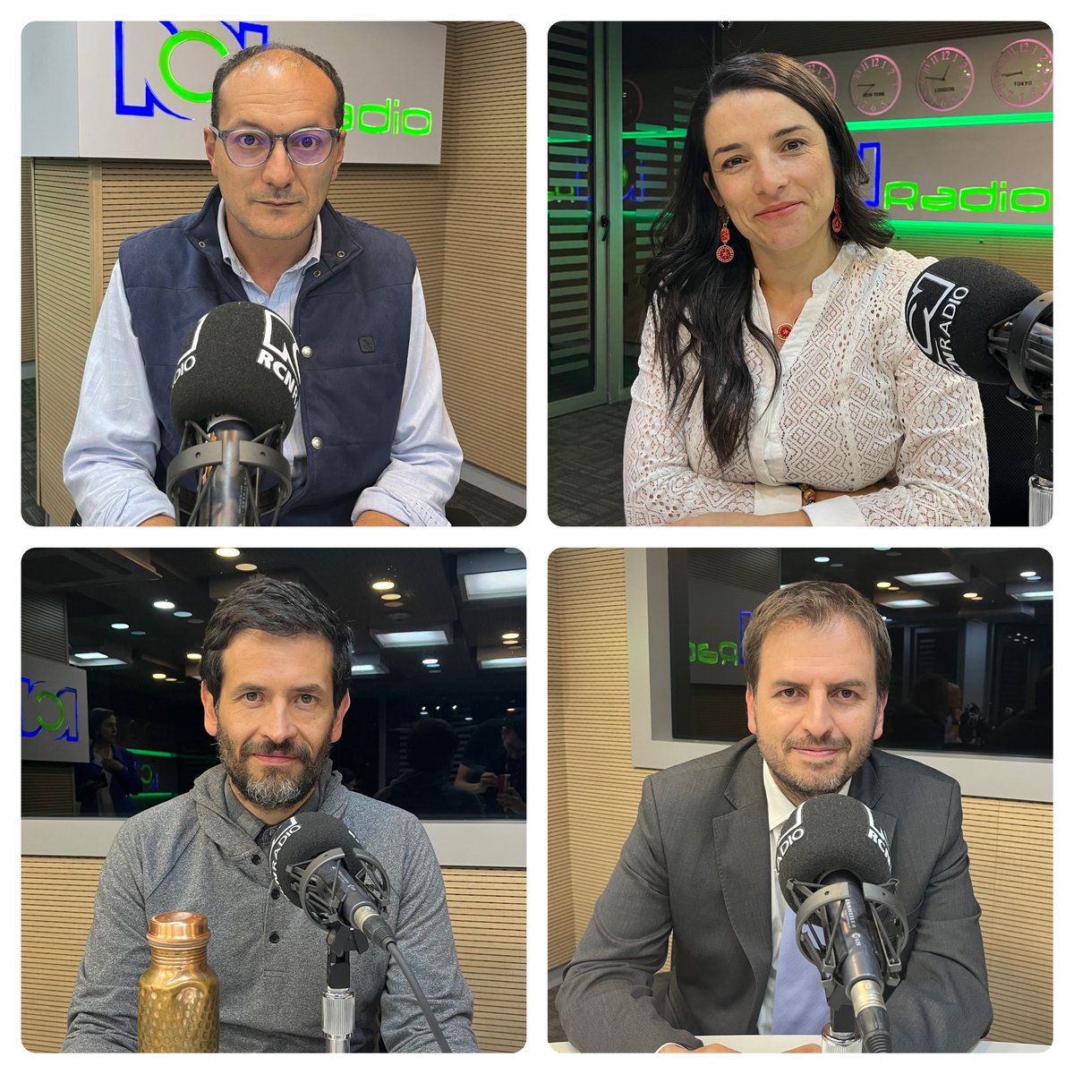 En #VocesRCN nuestros invitados de hoy: @mjsarmientoa, @MarthaAlfonsoJ, @JuanKarloslos, @AForeroM.