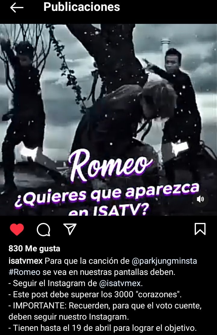 Chicas por favor apoyen el reto de IsaTV para #ROMEO / Jung Min
💚🖤
Sólo tienen que dar like en Instagram y seguir la cuenta de Instagram de Isatv
Tenemos que lograr 3000 corazones

(Link en el segundo tweet 👇)
#ParkJungMin #박정민 #パクジョンミン #朴政珉
#SS501
#KAZOK #TripleS