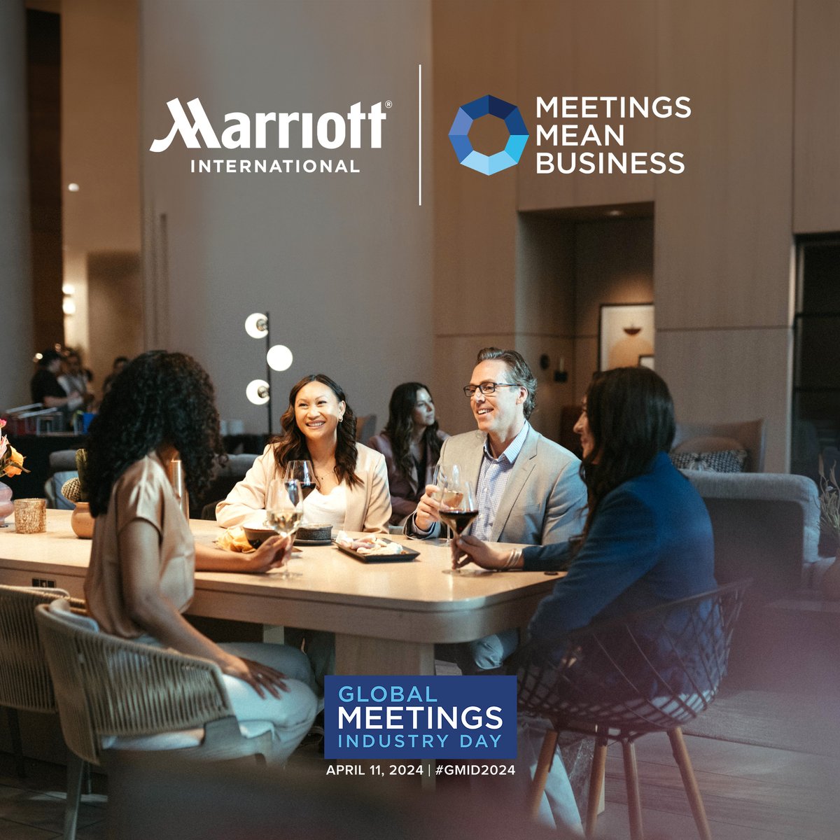 Today is Global Meetings Industry Day, but all year long, meetings & events bring new visitors and revenue to local communities and area businesses. Let’s celebrate #GMID2024 by honoring those that make them happen. #GMID2024 #MeetingsMatter #MarriottBonvoyEvents