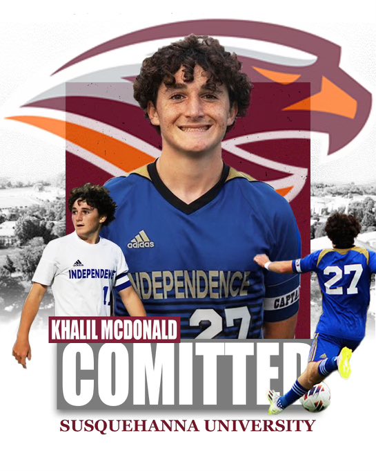 I am proud to announce I will be continuing my academic and athletic career at Susquehanna University. Thank you to my family, friends, teammates, and coaches for making this possible. Go River Hawks! 🦅⚽️