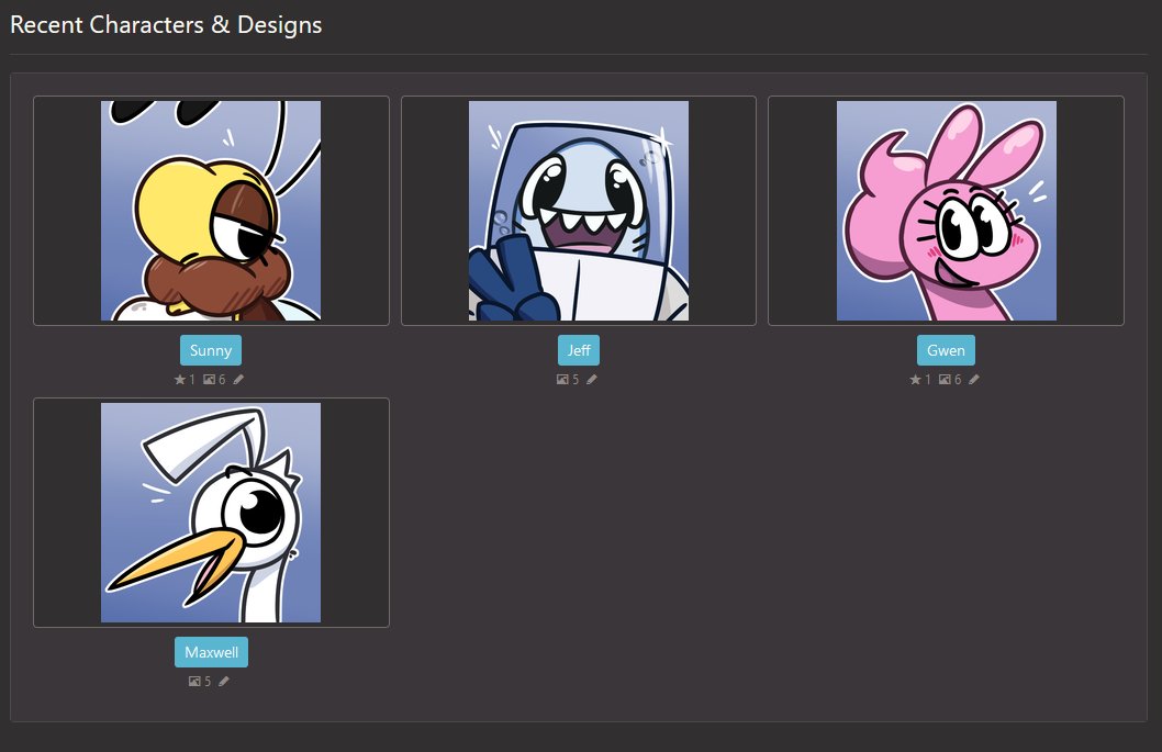 Remember when I made some icons for my characters like 2 month ago? That was for a toyhouse page I wanted to set up and uhh i finally got around to that!