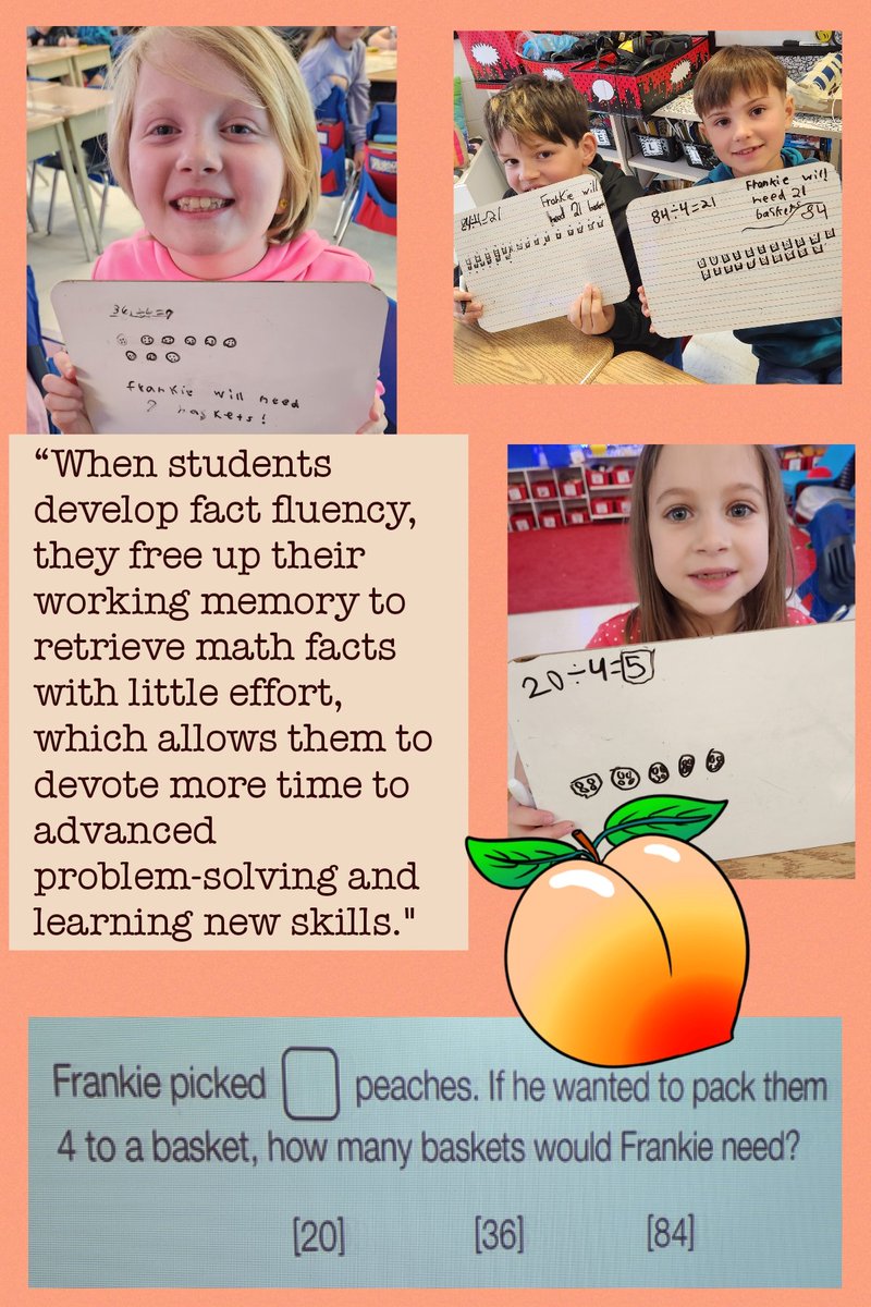 BrainyBunch2s's tweet image. 🔢 Starting our day with fact fluency practice ensures a strong foundation.  We dove into division through modelling our understanding and equation recording! Students had 3 entry points to ensure success. 📊
#MathMastery #FactFluency #ModellingEquations