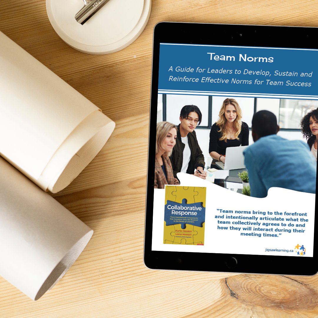 Are you missing a significant part of your team meetings? Grab this guide on process of developing team norms and their integral role in the success of team culture. bit.ly/teamnormsguide #edleader #education #collaboration