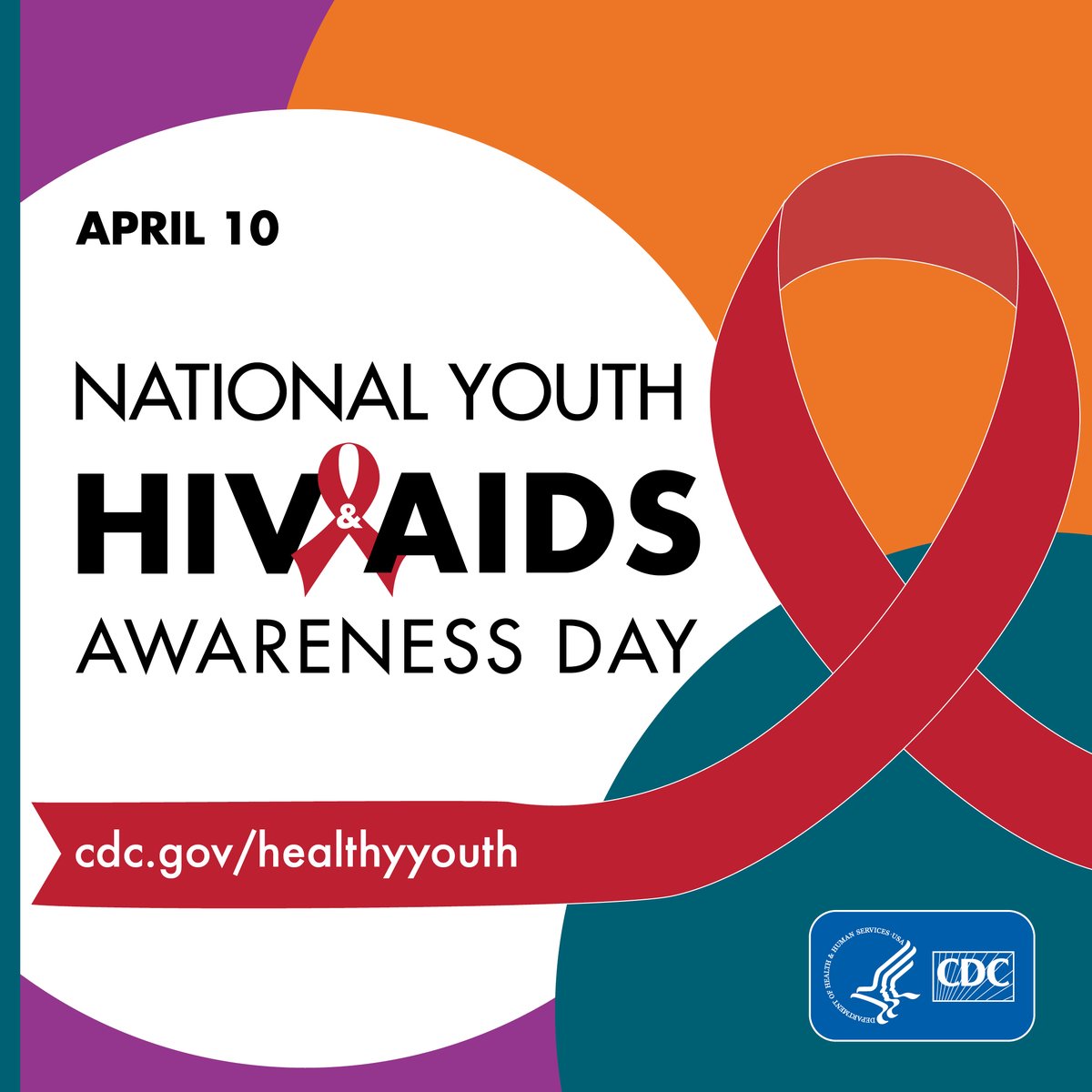 Did you know that 1 in 5 new HIV diagnoses occurs in young people ages 13-24? Equality Florida recognizes today as National Youth HIV & AIDS Awareness Day. Explore more from @CDC_DASH: bit.ly/3PkoZ0u