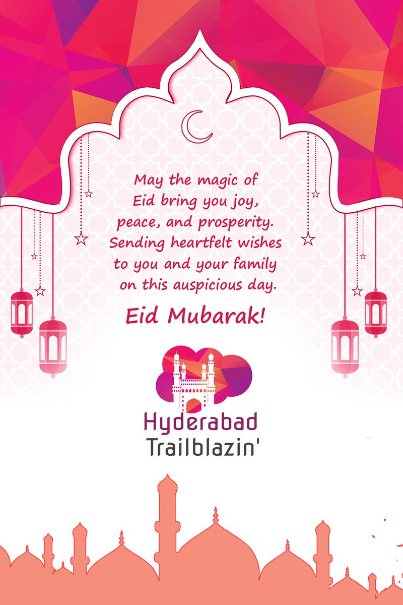 Hyderabad Trailblazin' (@hydtrailblazin) on Twitter photo From the City of Nizams,
Team #HydTrailblazin wishes everyone a Ramzan filled with reflection, compassion, & growth!
This Ramzan, as we reflect on our blessings and strive for prosperity,
Let's remember the power of community, which unites and inspires giving back!
Eid Mubarak! From the City of Nizams,
Team #HydTrailblazin wishes everyone a Ramzan filled with reflection, compassion, & growth!
This Ramzan, as we reflect on our blessings and strive for prosperity,
Let's remember the power of community, which unites and inspires giving back!
Eid Mubarak!