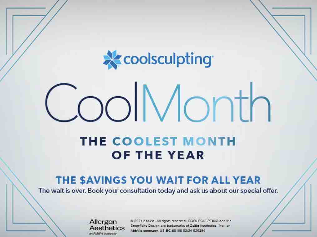 April is #CoolMonth ✨
Achieve your body contouring goals with Coolsculpting! 
Book your consultation online or call 314.725.8985 
#coolsculpting #bodysculpting #bikiniseason #stlouismo #faceandbody