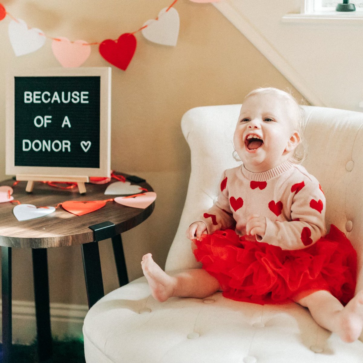 At 1 week old, Lilah had a Norwood procedure for her Hypoplastic Left Heart Syndrome (HLHS). As complications continued, our multidisciplinary teams performed a heart transplant. Lilah is 21 months old and can crawl, talk, and play! Learn more about HLHS: bit.ly/3tJ2niA