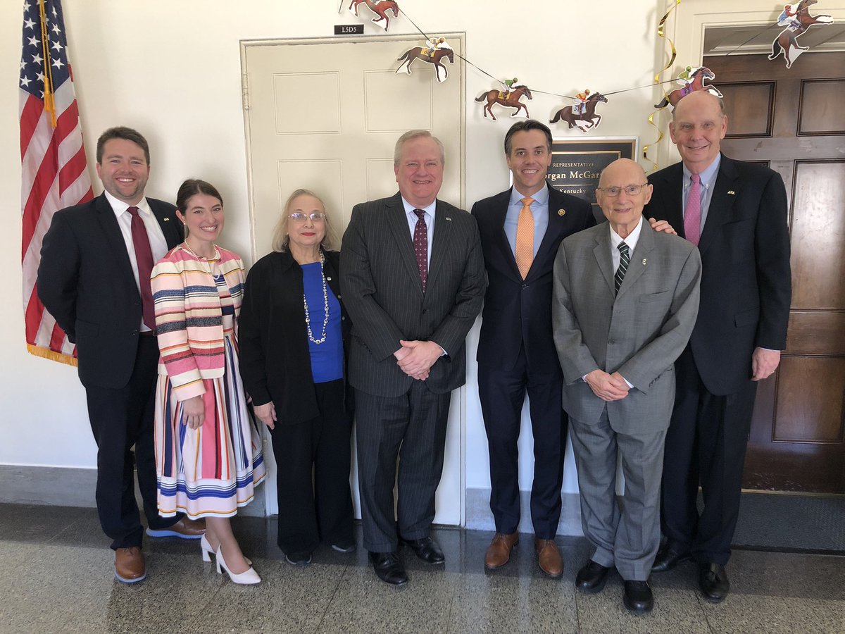 Great meeting of the Kentucky Delegation with @RepMcGarvey discussing #AccessToJustice and other critically important issues. @ABAesq @ABAGrassroots #ABADay2024