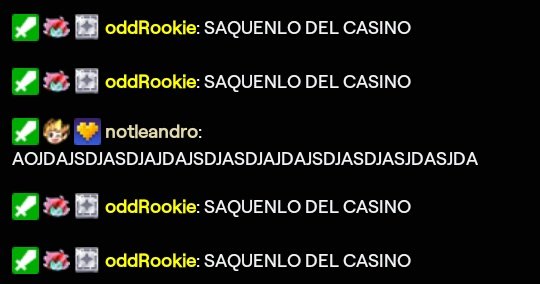 *gustabo entra al casino*

Los moderadores: